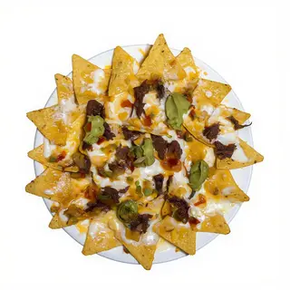 Nachos pulled beef