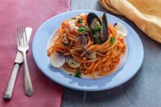 Spaghetti aii frutti di mare
