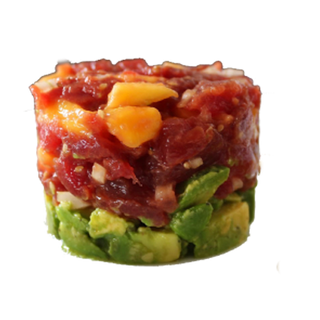 54. Tartar Atún Con Aguacate