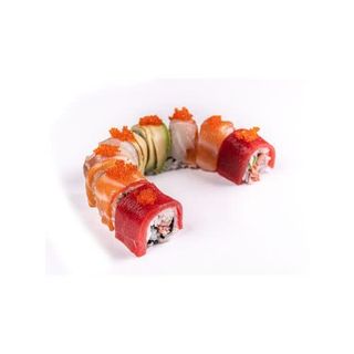 Uramaki arcoiris (8 pcs.)