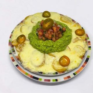 Papachos con Guacamole
