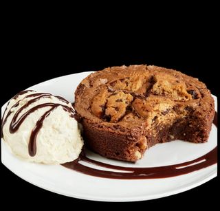 Brownie Cookies con Helado
