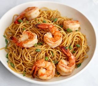 Fideos Con Gambas