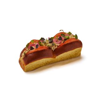 Brioche de pollo asado