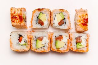 Fume&caramel salmon