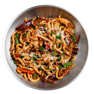 Локшина смажена чоу мейн (на вибір) (300 гр) 