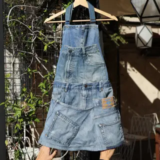 DELANTAL "UPCYCLING TOGETHER" CORTO