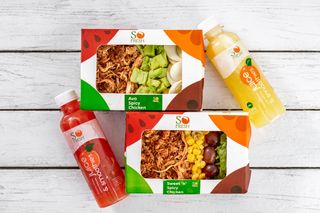 2 Reg Salads + 2 Juices