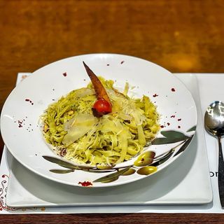 Tagliatelles Poulet à la crème et curry