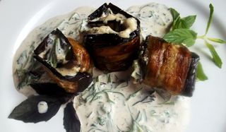 ბადრიჯანი მაიონეზით