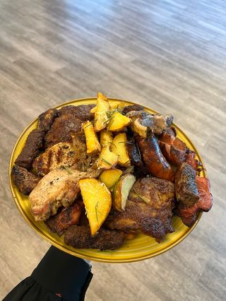 Platou de porc pentru 2 persoane