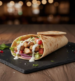 Kebab doble de pollo