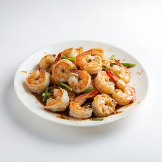 Creveţi a la Hang-zhou (iute)