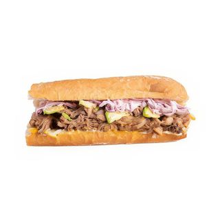 Bocadillo torta de carnitas