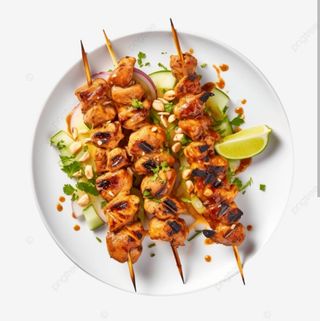 Mini Brochettes De Poulet épicé 