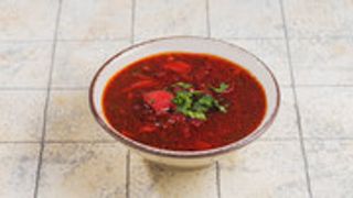 ბორში ბოსტნეულით (სამარხვო)