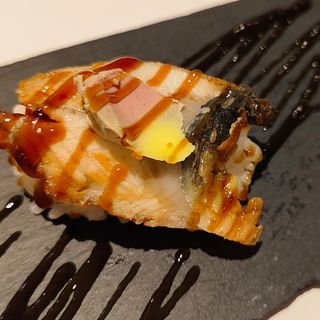 614. Nigiri De Anguila Y Foie