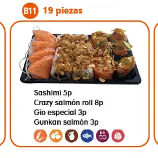B11. Bandeja (19 Pzs.)