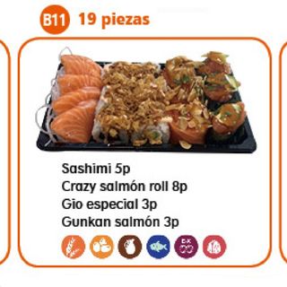 B11. Bandeja (19 Pzs.)