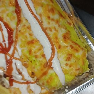 Gratinado menu solo carne con ptata bebida 