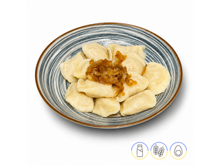 Varenyky con patata y boletus