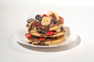 Muss Chocolate Pancakes