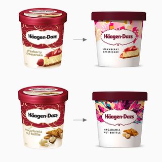 Haägen-dazs Strawberry Cheesecake