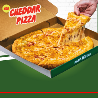 Pizza Cheddar Cheese Feast Large