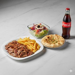 Menú De Plato Kebab