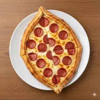 Barquita De Pepperoni Y Queso