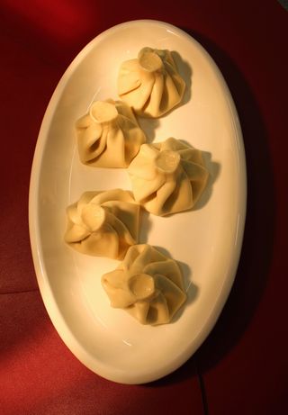 Խինկալի մսով, եփած