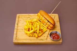 Sandwich Hot Dog Du Chef + FRITES