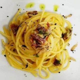 Linguine Alla Carbonara Trufada