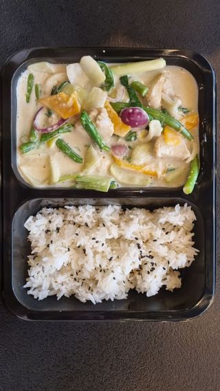 Green Curry z kurczakiem