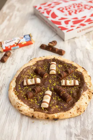 Focaccia  Nutella, Kínder Y Pistacho