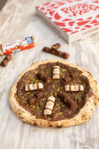 Focaccia  Nutella, Kínder Y Pistacho