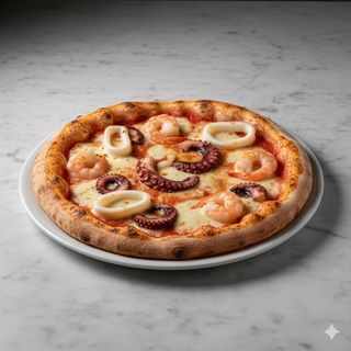 Pizza Frutos Del Mar