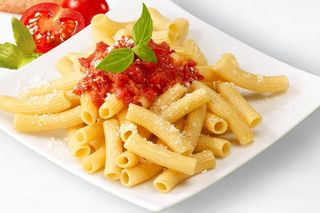 Macaroni Tomate Basilic