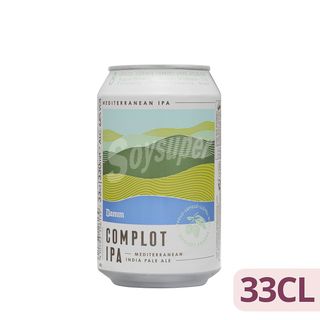 CERVEZA COMPLOT IPA LATA 33CL 6,6º