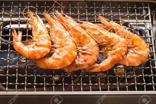 Grillade de Crevettes