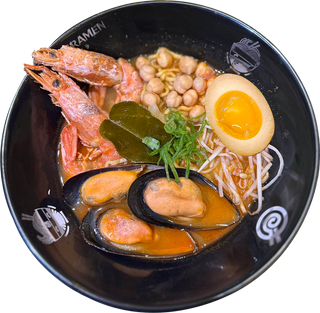 Tom yum kung ramen