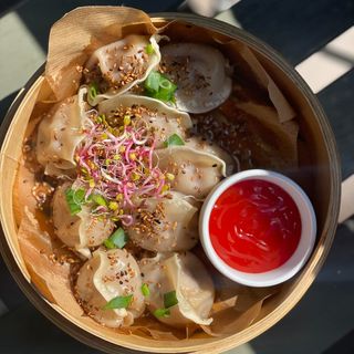 Jiaozi Kurczak, marchew