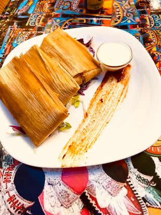 Tamales pollo