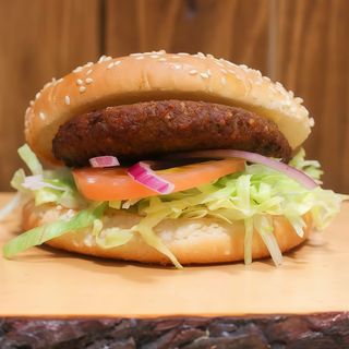 Hamburger vegetariano grande singolo