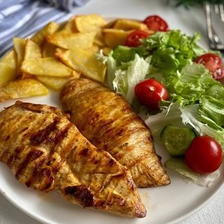 Barbacoa Turca De Pechuga De Pollo