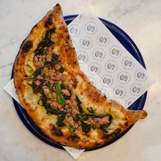 Calzone salsiccia e friarielli