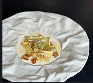 Сирний крем суп