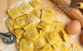Ravioli Nero di Calabaza