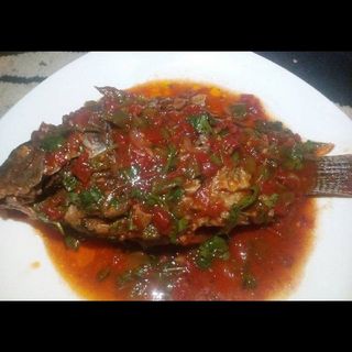 Fish Wet Fry and Rice