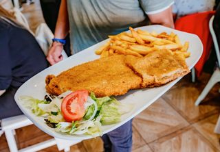 Cachopo De Cecina Y Queso De Cabra